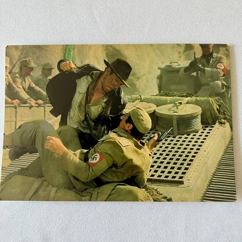 Vintage Indiana Jones‎ & The Last Crusade Postcard/Photo 4X6 unused Lot of 9
